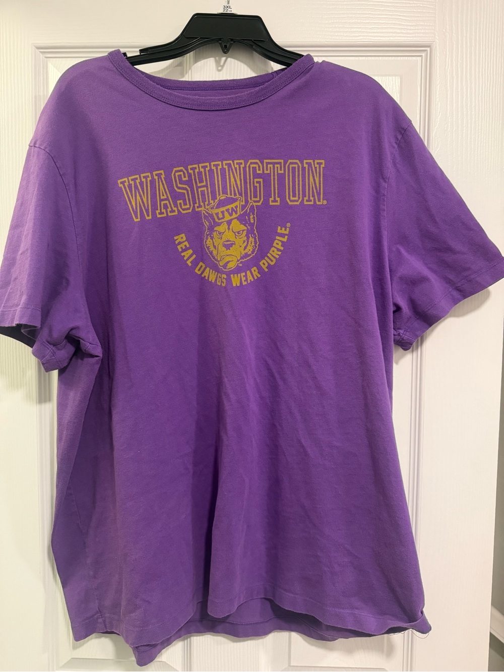 Washington Huskies Purple Short Sleeve Tee